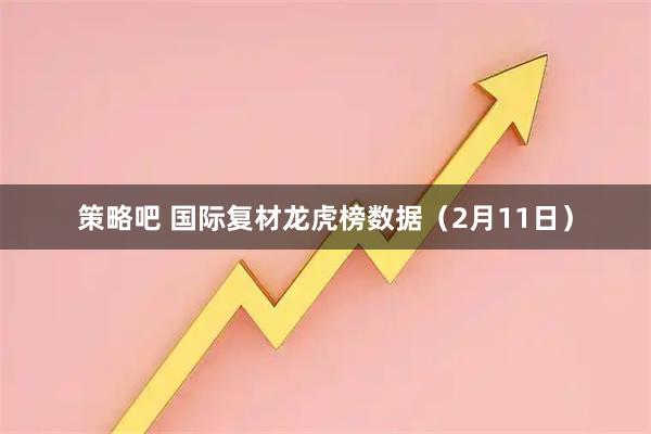 策略吧 国际复材龙虎榜数据（2月11日）